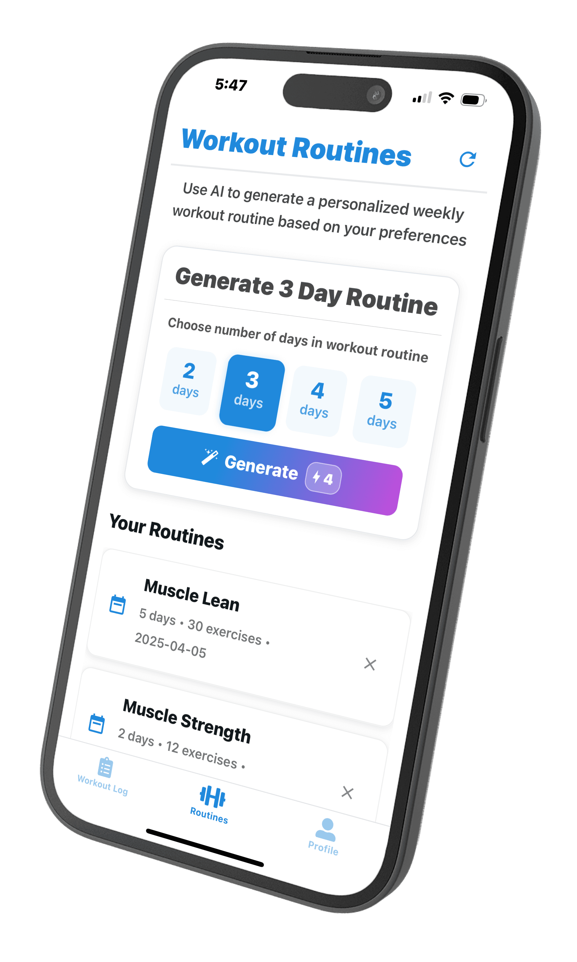 SwipeFit App Preview